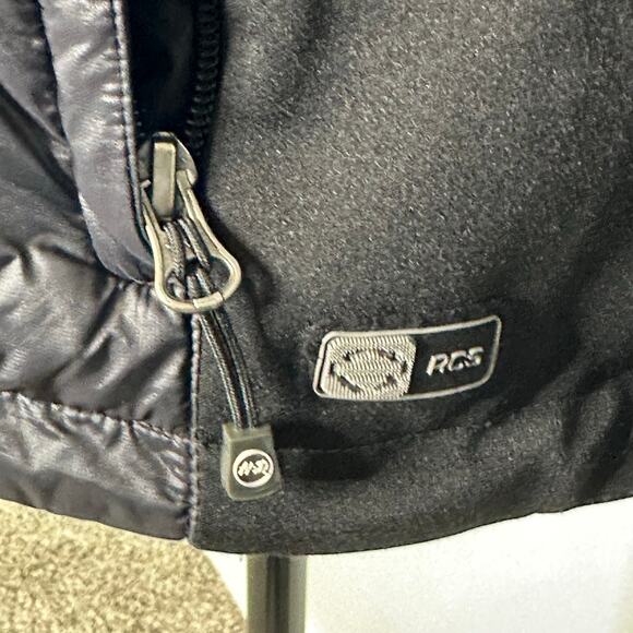 Harley-Davidson Women’s Quilted Insulated Riding Jacket Black Orange Size Large - Picture 4 of 12